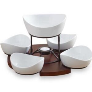 Bed Bath & Beyond B. Smith Lazy Susan with Serving Bowls